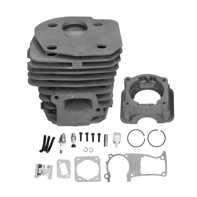 Kit de pistón de cilindro, válvula reductora de presión de pistón de cilindro, almohadilla de papel de 45mm para Husqvarna 350 353