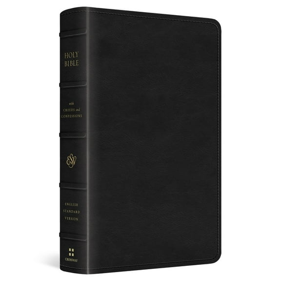 ESV Bible with Creeds and Confessions (Trutone, Black), (Hardcover)