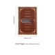 thumbnail image 2 of Cuaderno A5 PU Diario de viaje vintage Bloqueo magnético Diario vintage 8.5''x5.7 '' 128 ho Carevas Computadora portátil, 2 of 7