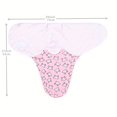 thumbnail image 2 of Baby Swaddle Blanket, Gelisite Neutral Swaddle Wrap For Baby, Easy Adjustable Soft Cotton Infant Sleep Sack, Baby Swaddles 0-3 Months, 2 of 4