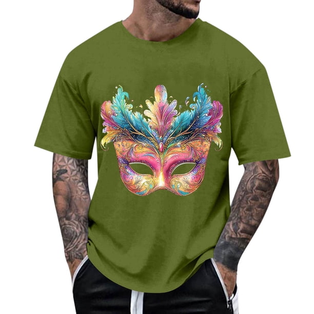 Tops para hombre, blusas y camisas de manga corta con cuello redondo para hombre, camisetas casuales con estampado de moda para hombre, blusa de manga corta, blusa de poliéster para hombre.