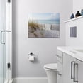 thumbnail image 6 of Beach Wall Art Coastal Pictures Wall Decor Beach Ocean Canvas Prints Blue Sea Sky Painting Modern Artwork Home Decoration for Bathroom Bedroom Living Room 16"x12", 6 of 6