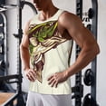 thumbnail image 5 of Salouo Largemouth Bass Fish (3) for Men's Tank Tops,Sleeveless Muscle Shirts for Men Quick Dry Workout Tank Top Gym Muscle Tee Fitness Bodybuilding Sleeveless T Shirt-XX-Large, 5 of 7