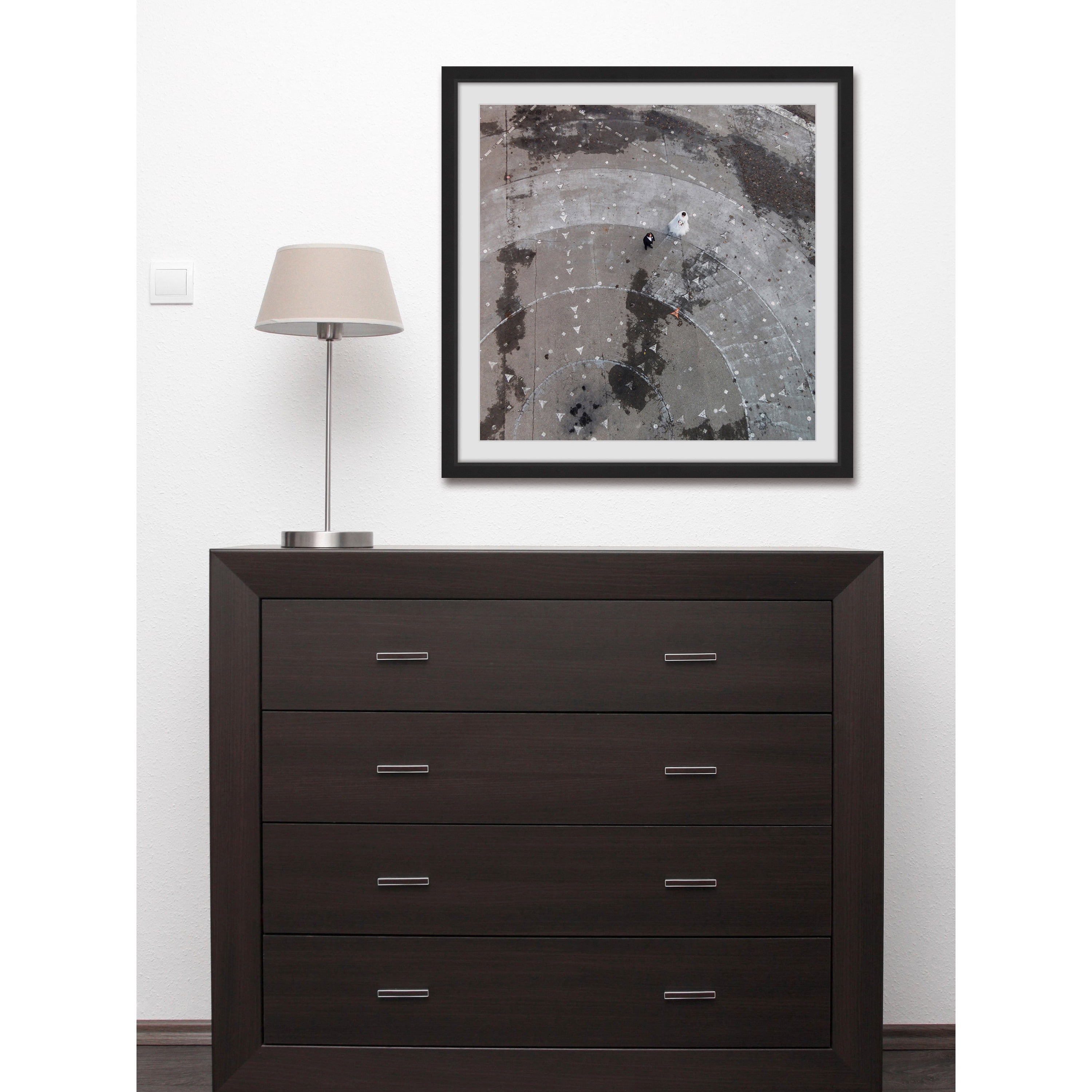 Marmont Hill "Just Married" by Karolis Janulis Framed Painting Print