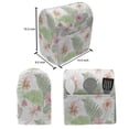 thumbnail image 5 of Botanical Lounger Chair Bag, Floral Theme Multicolored Flowers and Ferns Pattern, High Capacity Storage with Handle Container, Lounger Size, Pale Pink Peach, by Ambesonne, 5 of 5