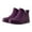 Purple, variant on 2025 Ladies Short Rain Boots Womens Rain Boots Short Waterproof Garden Shoes Non Womens Fall Boots Ladies Comfortable insole Lightweight Ankle