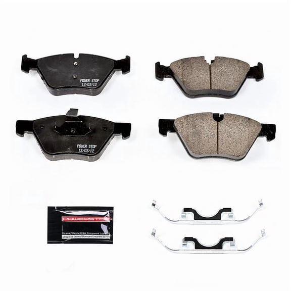 Powerstop Z23-1065 PSBZ23-1065 FRONT Z23 EVOLUTION SPORT CARBON FIBER INFUSED CERAMIC BRAKE PADS