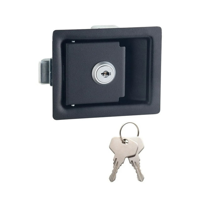 RV Upgraded Trailer Paddle Entry Door Lock Latch Handle Knob Boat RV Pull Type Camper Cabinet Drawer Lock for motorhome