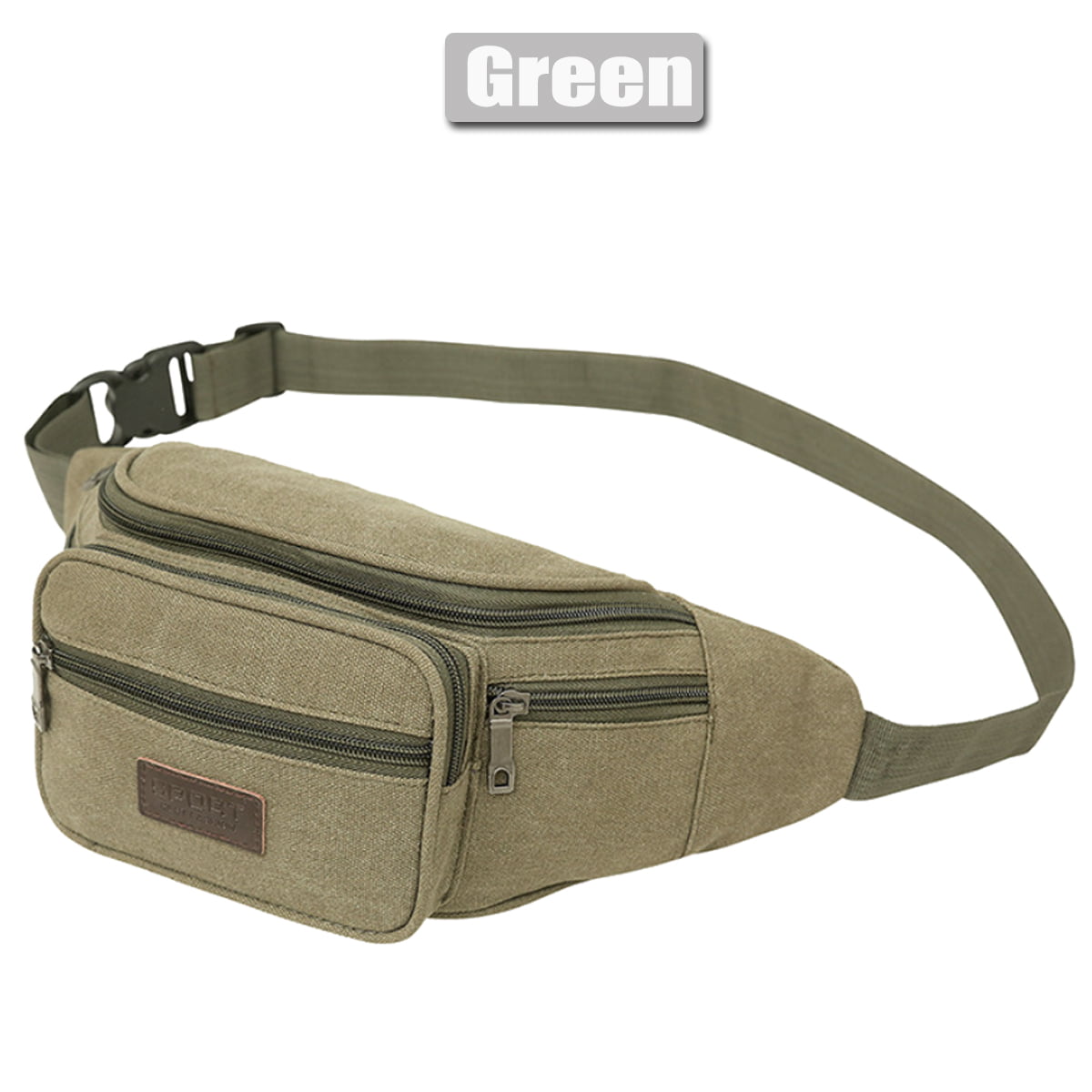 Men Fanny Pack Tactical Waist Bag Outdoor Travel Hiking Hip Bum Belt Chest Bag 