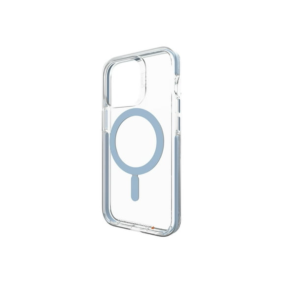 gear4 Santa Cruz Snap Smartphone Case - For Apple iPhone 13 Pro Smartphone - Light Blue, Transparent, Blue - Impact Resistant, Shock Resistant, Bacterial Resistant, Odor Resistant, Drop Resistant -...