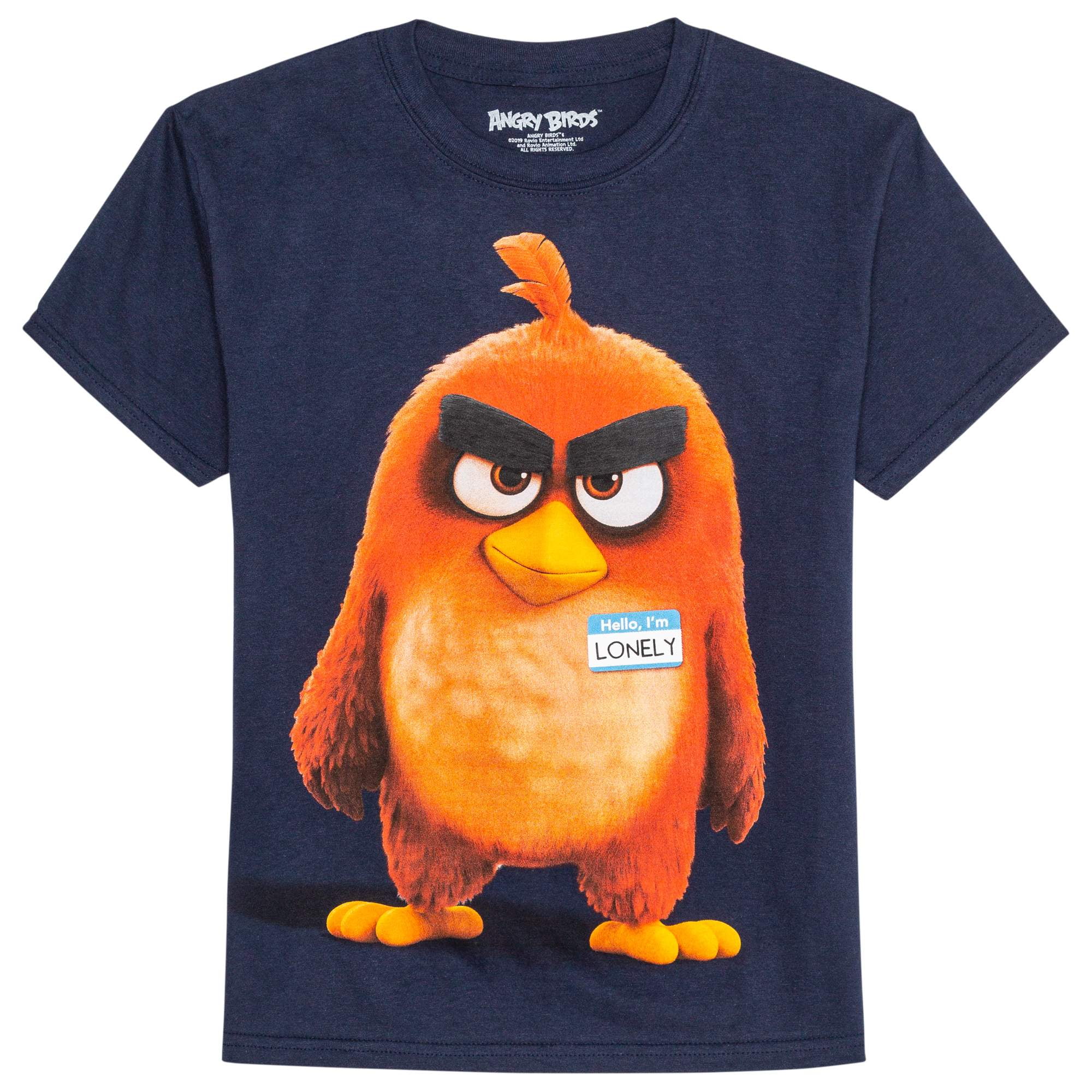 Angry Birds Hello I'm Lonely Short Sleeve Graphic TShirt (Little Boys