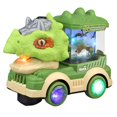 thumbnail image 2 of BESTSKY Toys Dinosaurs Car Toys Electric Truck Toy for Toddlers,Monster Dinosaur Truck Toy with Spray,Lights & Sound,360 Rotation Bump and Go Car Boys Girls Toy for 1 2 3 4 5 Year, 2 of 8