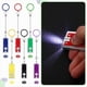 thumbnail image 3 of Juego de 12 Llaveros con Cuentas, 12 Barras con 12 Miniluces LED, Accesorios para Llaveros A Granel, para Regalo., 3 of 5
