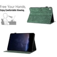 thumbnail image 6 of for iPad 9th Gen 2021/8th Gen 2020/7th Gen 2019 Folio Case, Slim PU Leather Case with Smart Auto Wake / Sleep Stand with Pencil Holder and Card Slots Cover for iPad Pro 10.5" 2017/Air 3 2019, Green, 6 of 9