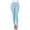 ZA-Sky Blue-jeans for women, variant on Washed Jeggings for Women Elastic Wasit Denim Leggings Stretch Skinny Jeans Trendy Going Out Jeans with Pocket