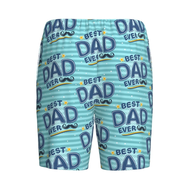 【美品】DAD SHORT PANTS【公式店舗購入】 Lsque Best Dad Ever Mens Sleep Pajama Shorts,Short Pajama Pants