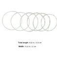 thumbnail image 2 of RENACLIPY 6Pcs Nylon Guitar Strings Acoustic Set White Classical Guitar Strings Replacement, 2 of 8