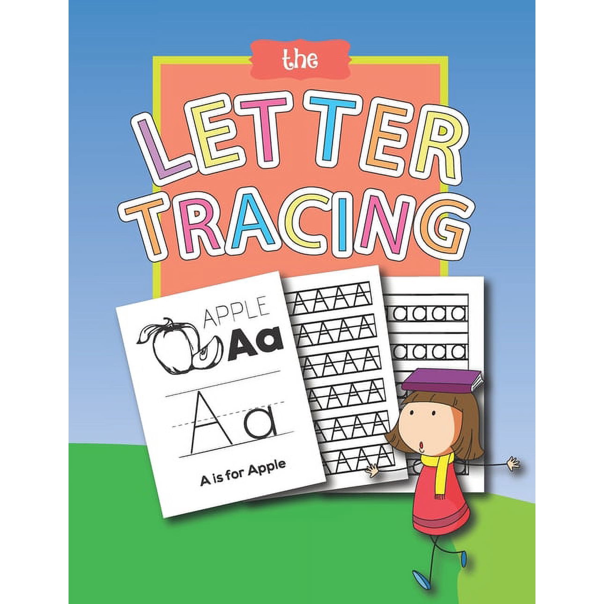 Letter Tracing: This Letter Tracing Book For Preschoolers 3-5 And Kindergarten Boys Girls With Letter Tracing Sheets Mad, (Paperback)
