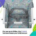 thumbnail image 2 of Cosco Kids Simple Fold Full Size High Chair with Adjustable Tray, 2 of 7