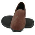 thumbnail image 1 of SLM Hommes en Faux Daim Slip sur Éponge Doublé Pantoufles Maison Chaussures, 1 of 2
