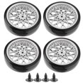 thumbnail image 4 of Peahefy RC Micro Truck Plastic Tires Strong Durable Tread Plastic RC Plastic Tire Remote Control For Model Rc Car Outdoor, 4 of 8