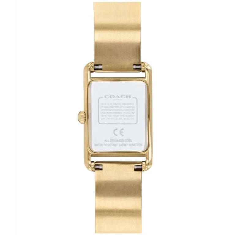 Coach Logo Gold Stainless Bangle Watch RARE The Watch Factory | Presenting the NEW Cadie bangle by  main image 2