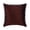 Chocolate Brown, variant on Pillow Case Custom, Red Shams, Crystals Sparkly Pillow Shams, 24x24 inch (60x60 cm) Pillow Shams, Square Velvet Pillow Shams, Solid Pillow Shams, Modern Style - Red Crystal Palace