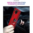 thumbnail image 5 of A42 5G Case, Samsung Galaxy A42 5G Case Military Grade Protective Samsung A42 5G Cases Cover with Ring Car Mount Kickstand for Samsung Galaxy A42 5G - Red, 5 of 6