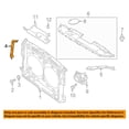 thumbnail image 3 of Fits 13 JX35 & 14-18 QX60 Radiator Support Upper Brace Bracket Panel Right Side, 3 of 5