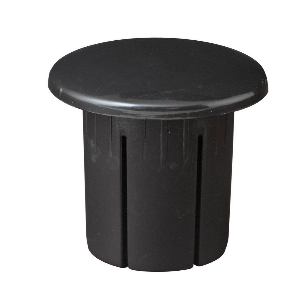 Plastic Rail End Caps Textured Black