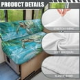 thumbnail image 4 of Pzuqiu Turtle Print RV Dinette Cushion Covers Soft Washable RV Dinette Seat Covers Replacement Sofa Cushion Slipcovers for Camper Car Bench Seats, 4 of 7