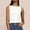 White womens tank tops, variant on Wycnly Womens Tank Tops Sexy Elastic Waist Slim Fit Ruffle Hem Going out Tank Tops Summer Fashion Solid Round Neck Sleeveless Shirts Blouse Blue XL