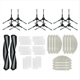 thumbnail image 1 of Para Alpha 2 Pro / V5 Pro / V-RVCLM27B / V-RVCLM40B Cepillo Lateral Principal Filtro Hepa Piezas de Accesorios de Paño de Fregona, 1 of 5