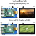 thumbnail image 1 of Compatible con Raspberry Pi LCD 4.3 pulgadas Pantalla Táctil Capacitiv, 1 of 2