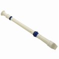 thumbnail image 3 of 2X Students Plastic 8 Holes Soprano Recorder Flute Beige Blue with Cleaning Stick, 3 of 8