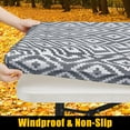 thumbnail image 2 of decorUhome Vinyl Tablecloth for Rectangular Tables, Waterproof Fitted Table Cloth, Elastic Plastic Table Cover for Dining and Outdoor(30"x72", Grey), 2 of 8