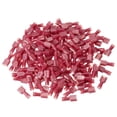 thumbnail image 1 of Uxcell 150PCS Conector Hembra en Forma de Pala 22-18 AWG Nylon Desconexión Rápida Roja, 1 of 5