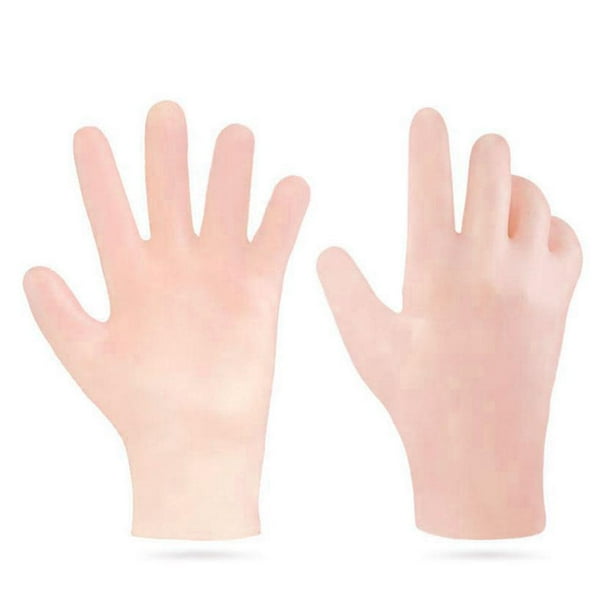Guantes de silicona para exfoliar las manos que previenen la sequedad Mascarilla de spa para manos Herramientas para el cuidado de las manos