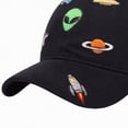 thumbnail image 6 of CAUYDY 4T 5T 6T 7T Kids Baseball Cap Hat Cotton Cute Letter Adjustable Toddler Hat for Baby Boys Unisex-Child (Sizes One Size,B1-Black), 6 of 7