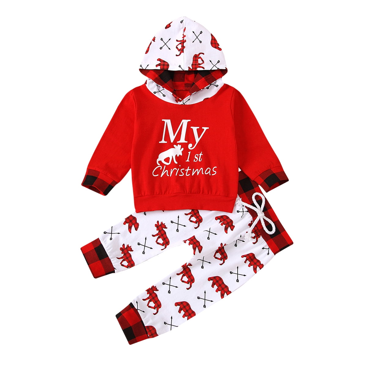 red newborn outfit