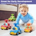 thumbnail image 5 of Toddler Toys Car for 1-3 Year Old Boys, Toy Cars for Toddlers Push and Go Friction Powered Truck, Educational Toys for 1 Year Old Boy, Baby Gift Toys 12-24 Months, 5 of 9