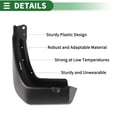 thumbnail image 4 of Guardabarros de barro únicos para Honda Fit Pro 2020 2021 con accesorios de montaje, 4 of 6