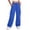 *Blue, variant on Women's Baggy Parachute Cargo Pants , Casual Drawstring Y2K Jogger Trousers For Women , Ladies' Loose Fit Cinched Ankle Sweatpants with Pockets, Beige , S-2XL