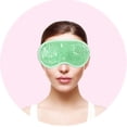 thumbnail image 3 of Mascarilla para ojos, reutilizables, compresa caliente y fría, de ojos , migrañas, hinchazón, ojos secos, ojeras, , Verde shamjiam Mascarillas de gel para ojos, 3 of 4