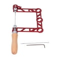 thumbnail image 1 of Mini Hand Saw,Mini Woodworking Hand Saw Hand Coping Saw U Shape Hand Saw Maximized Efficiency, 1 of 14
