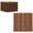Brown, variant on Outsunny 11 Pcs 12" x 12" Plastic Interlocking Deck Tiles for Patio, Brown