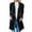 Black, variant on Women'S Solid Long Sleeve Velvet Jacket Open Front Cardigan Coat with Pockets Outerwear