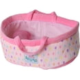 thumbnail image 1 of Cama para Muñeca de Lunares Pastel de 15"/moda para Bebé, Portamuñecas para Jugar, Portamuñecas, Cama Portamuñecas, Moisés para Muñecas, Moisés para Muñecas, Portamuñecas, Portamuñecas Suave, 1 of 4