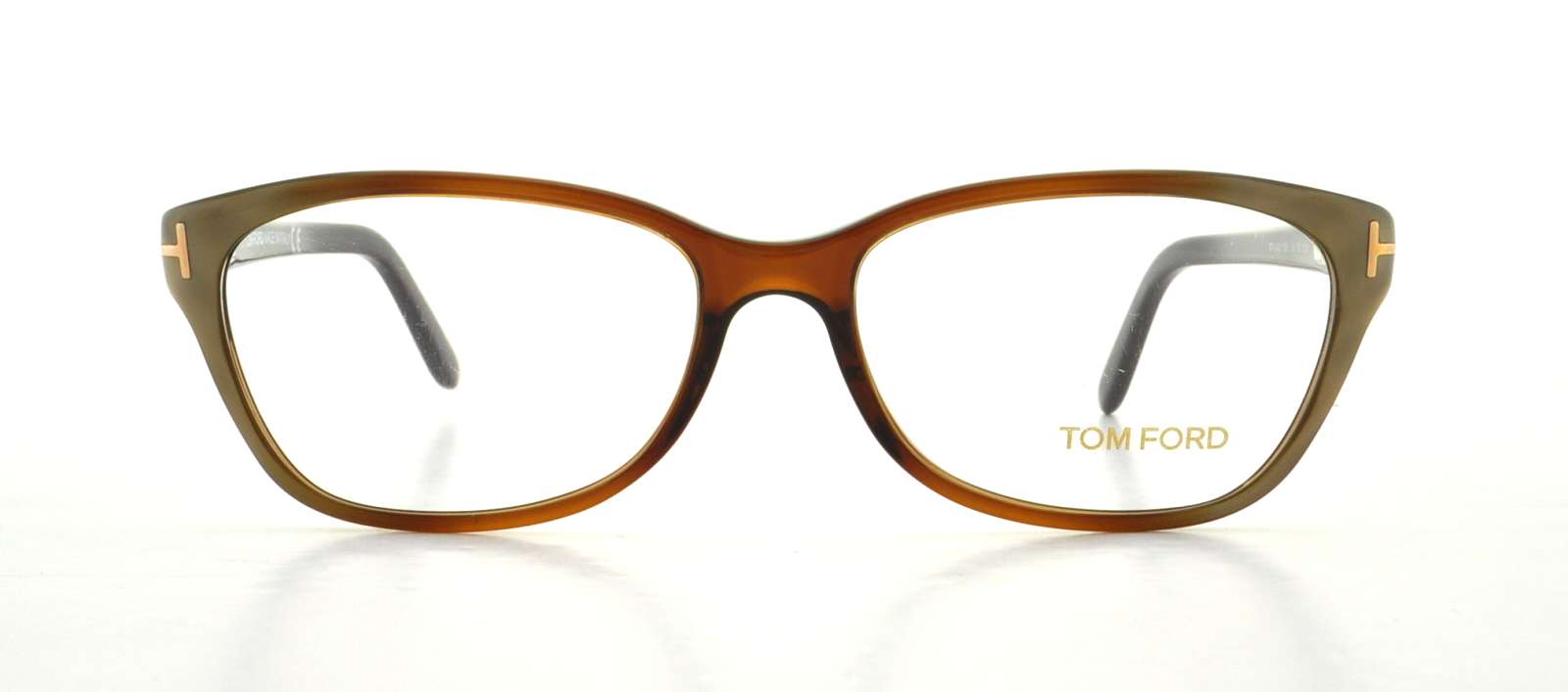 Eyeglasses Tom Ford FT 5142 050 Shiny Dark Brown - Walmart.com display picture 1