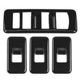 thumbnail image 3 of Window Lift Button Frame Window Switch Cover Car Interior Decoration 4pcs Window Switch Button Panel Cover Trim Piano Black Fits For Land Rover Discovery 5 2017-2020, 3 of 8